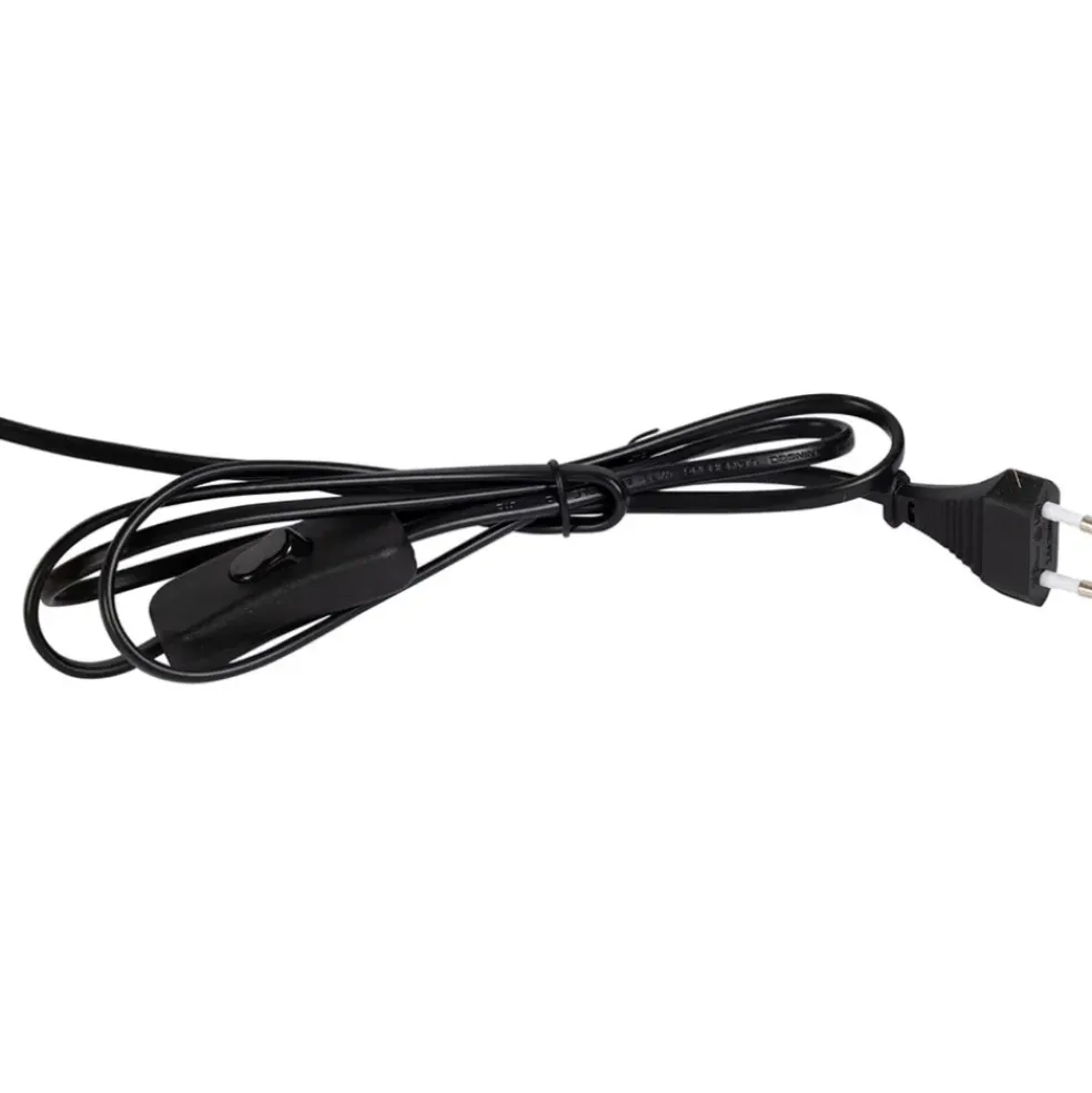 Lampe en raphia et fer naturel h41cm - Calypsa