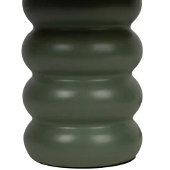 Lampe en terre cuite émeraude h36cm - Nira
