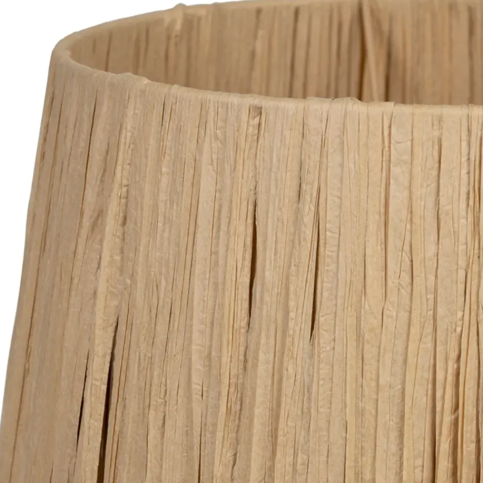 Lampe en terre cuite émeraude h36cm - Nira