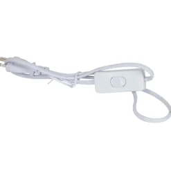 Lampe en verre et papier fumé h36cm - Celeste