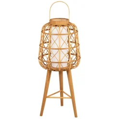 Lampe lanterne sur pied naturelle H87cm - Element