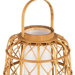 Lampe lanterne sur pied naturelle H87cm - Element