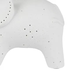 Lampe led elephant blanc