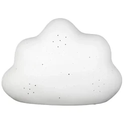 Lampe nuage en porcelaine blanc h17cm - Beezz