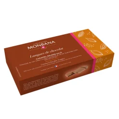 Langue de chocolat caramel au beurre salé