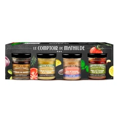 Les mathildettes salées - 4 tartinables de 30g
