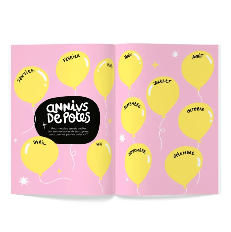 Livre a remplir gang de filles