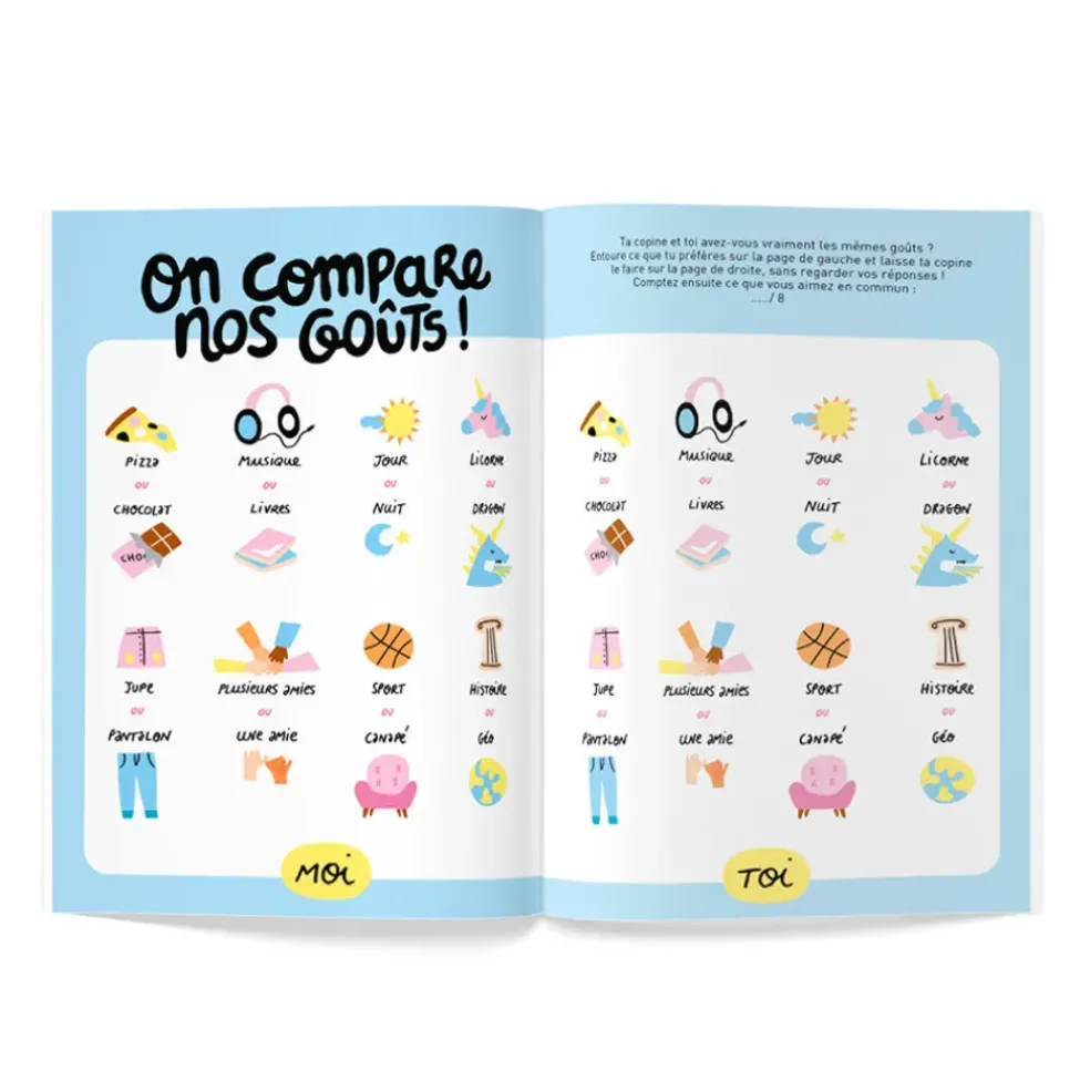 Livre a remplir gang de filles