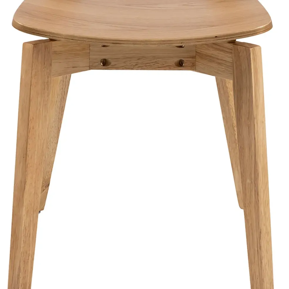 Lot de 2 chaises de salle à manger en chêne - Roxy