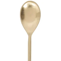 Lot de 4 cuillères à café en inox doré - Gourmet