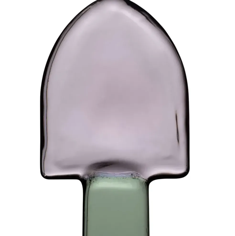 Lot de 6 cuillères à glace en verre borosilicate multicolore - Colorea