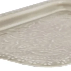 Lot de 2 plateaux en fer grège - Arabise