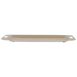 Lot de 2 plateaux en fer terracotta - Klosen