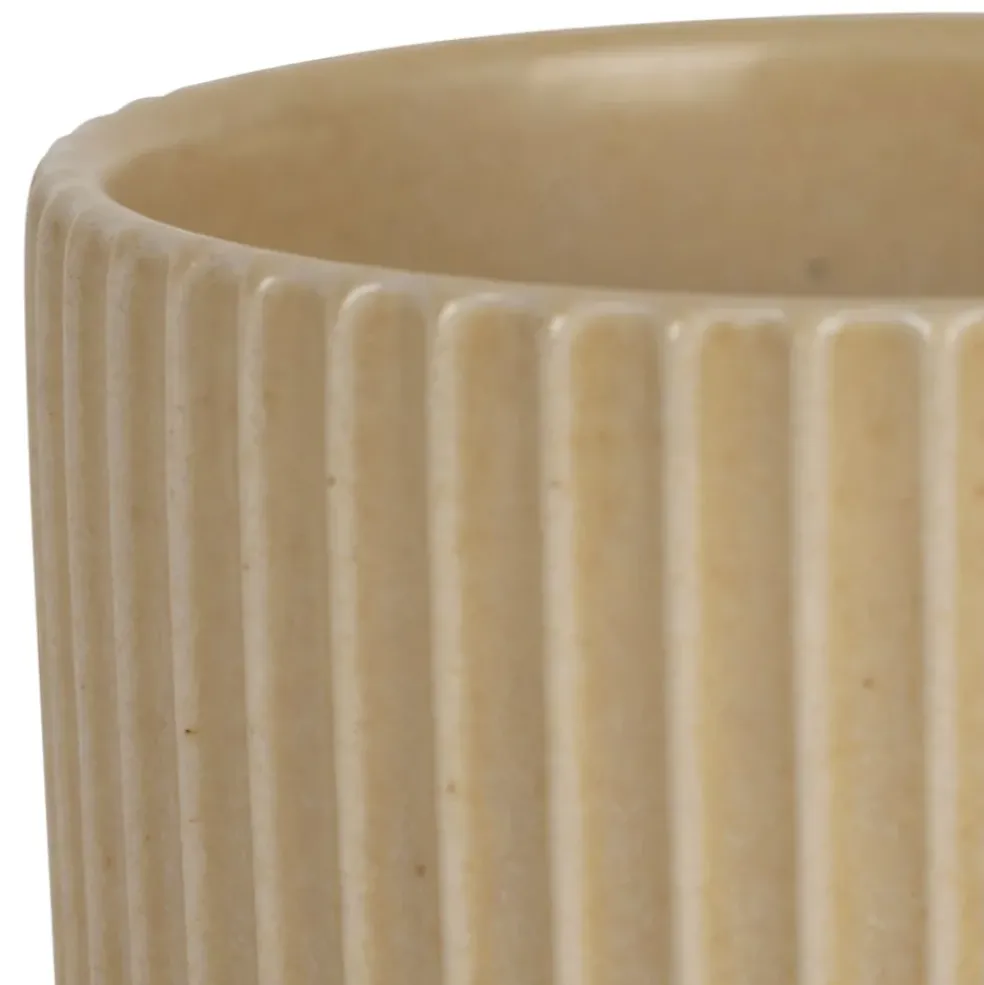 Lot de 2 tasses en grès nude 17cl - Sweet Leaves