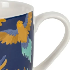 Lot de 4 tasses en porcelaine multicolore 35cl - Mocoa