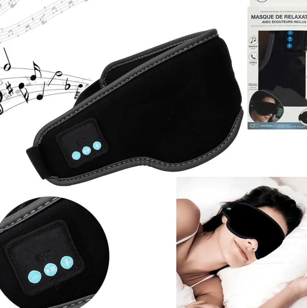Masque de sommeil connecté