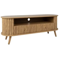 Meuble TV en bois L130cm - Saori