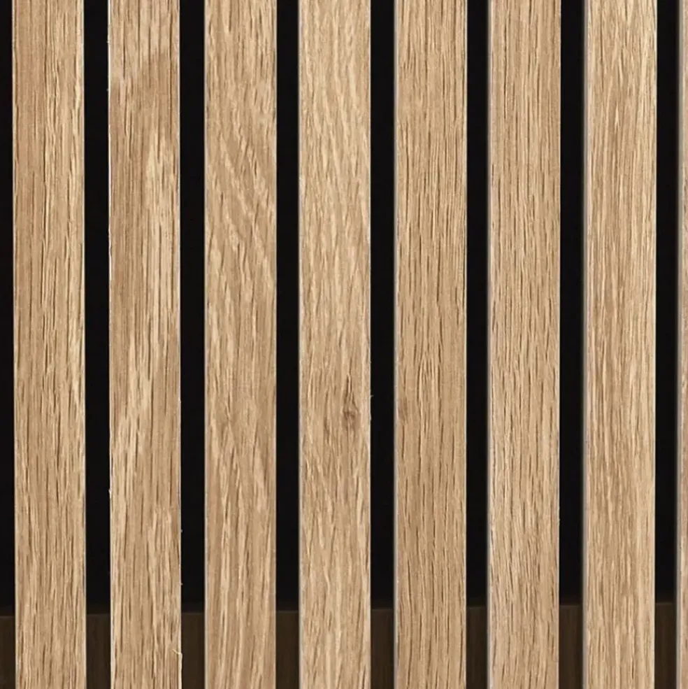 Meuble tv en bois naturel 117x48cm - kara