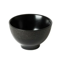 Mini bol en grès noir d9.5cm - vesuvio