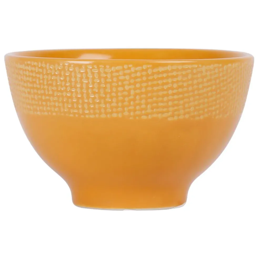 Mini bol en grès safran d9.5cm - vesuvio