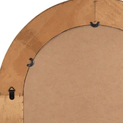 Miroir arrondie en rotin naturel - Tamba