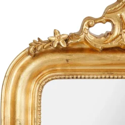 Miroir baroque doré en bois - Féerie