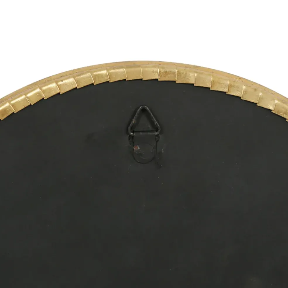 Miroir convex en laiton doré d21.5cm - edman