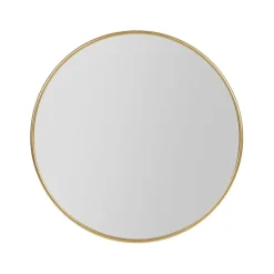 Miroir en fer doré d70cm - Arlequin