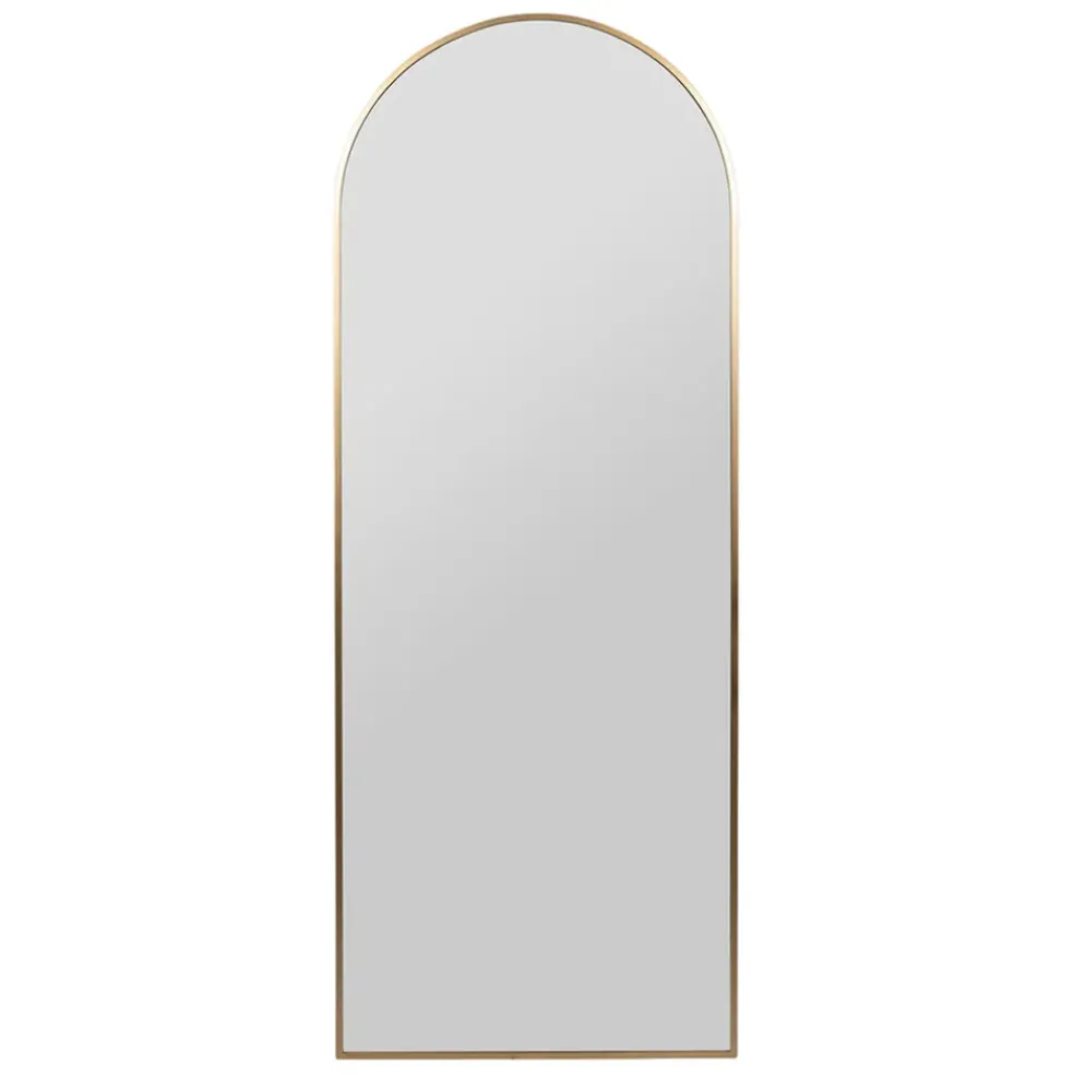 Miroir en fer doré h187cm - Badria