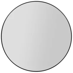 Miroir en fer noir d110cm - Arlequin