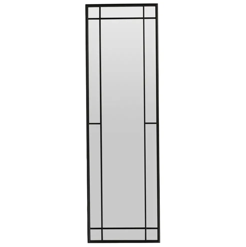 Miroir en fer noir h175cm - Osaka