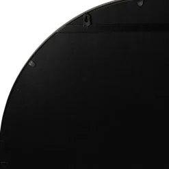Miroir en fer noir 83.5xh79.5cm - Badria