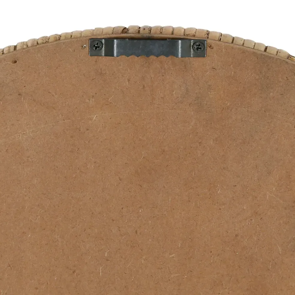 Miroir en rotin naturel 40xh53cm - Mirage