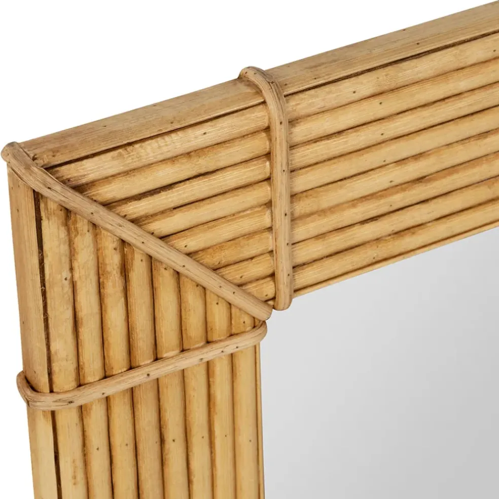 Miroir rectangle en bambou 50x80cm - Owari