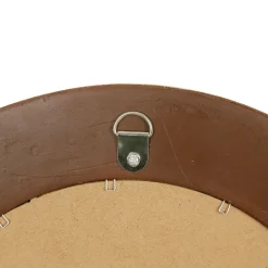 Miroir rond doré D35cm - Drachma