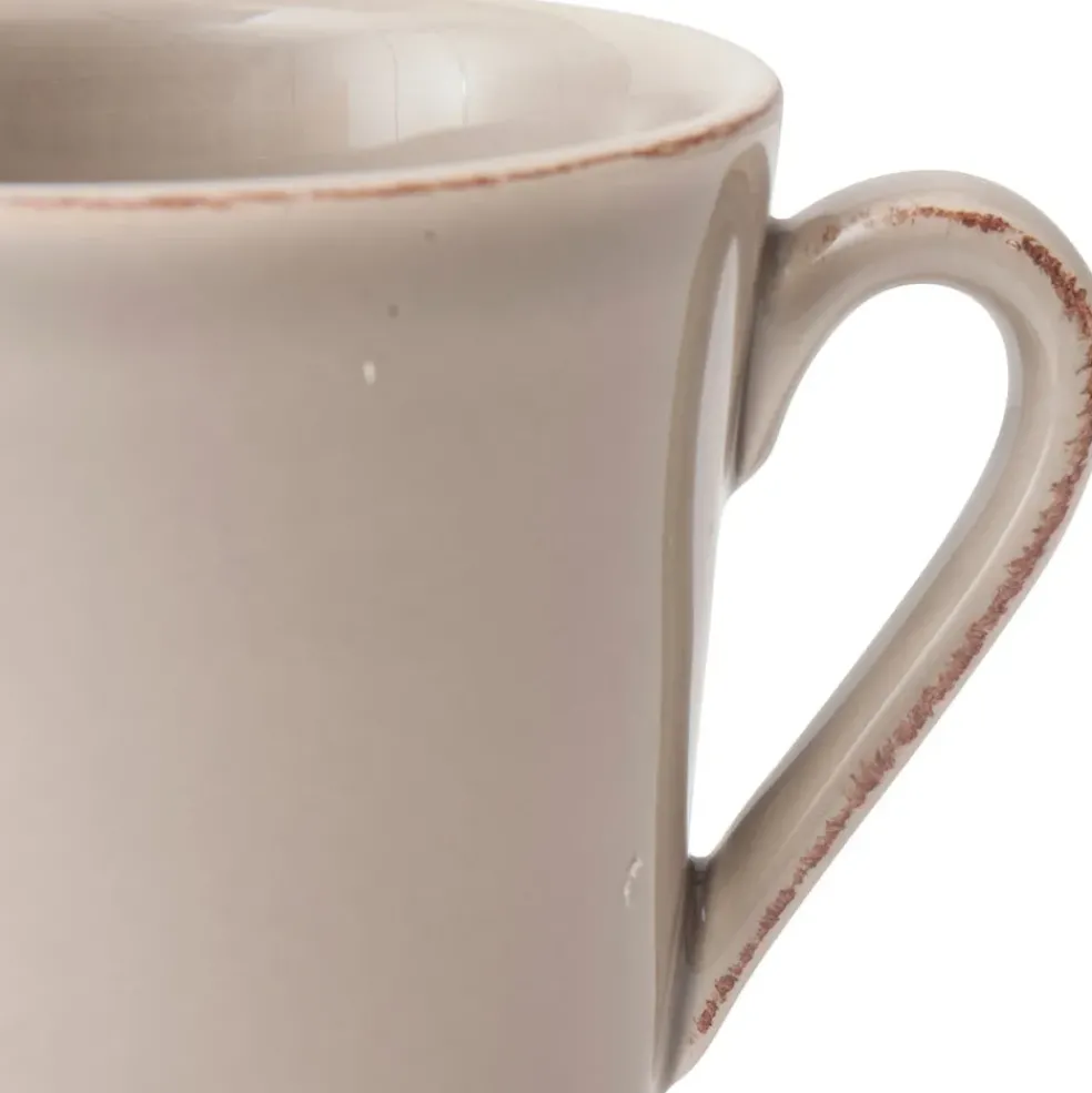 Mug americain en faïence mastic