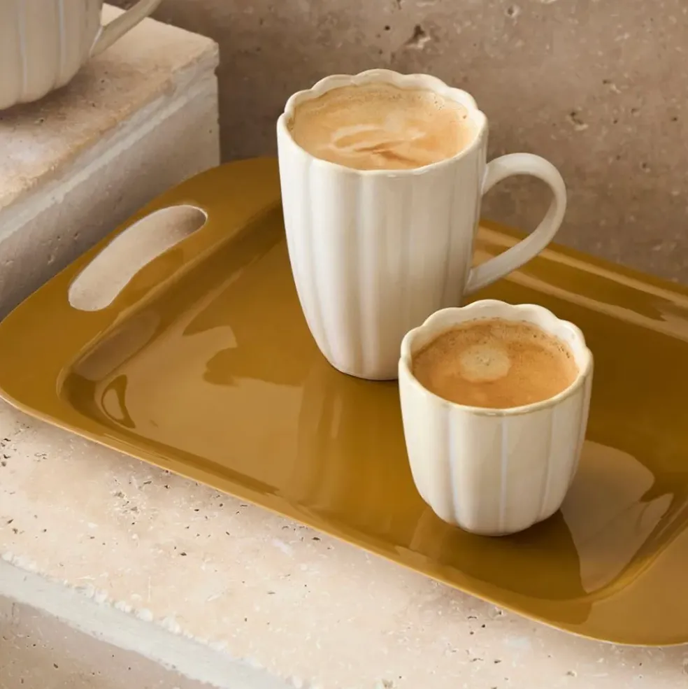 Mug en grès écru 30cl - Romancero
