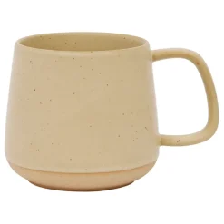 Mug en terre cuite jaune pâle 58cl - Ekume