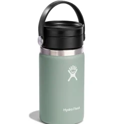 Mug isotherme bouchon flex vert agave 355ml