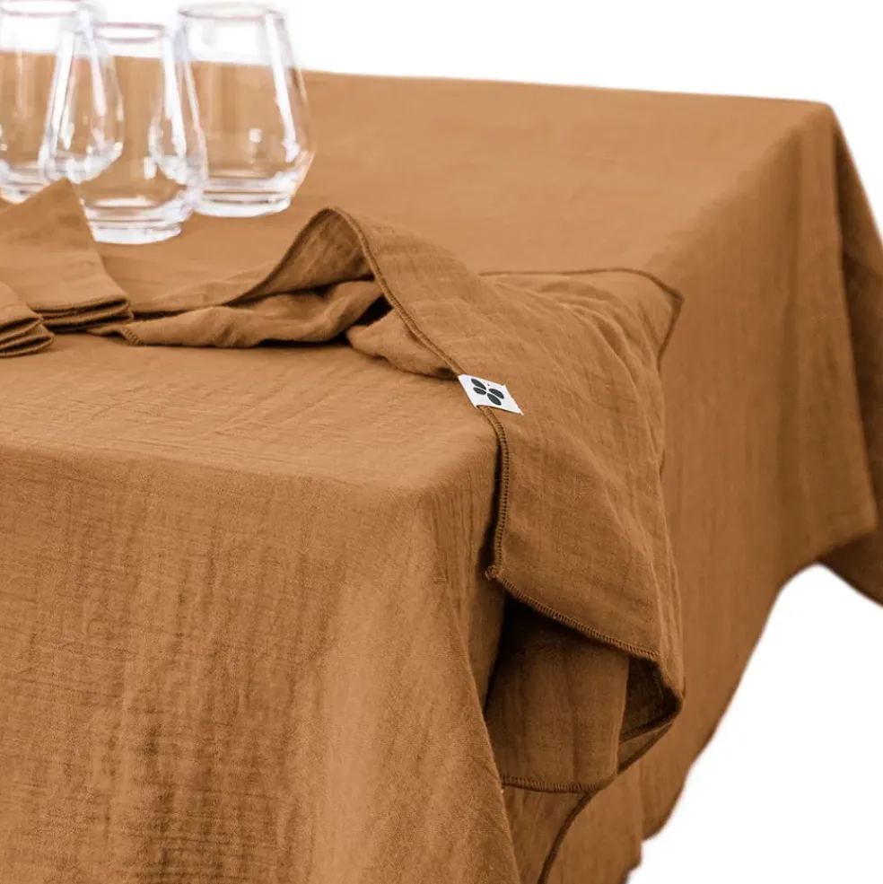 Nappe camel 150x250cm - Gaia