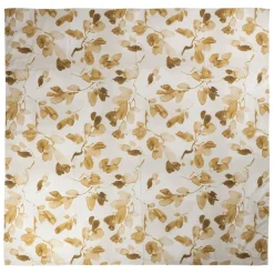 Nappe en coton crème et miel 260x160cm - Erable