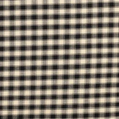 Nappe en coton noir 250x150cm - Campagne