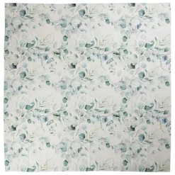 Nappe en coton vert 260x160cm - Eucalyptus
