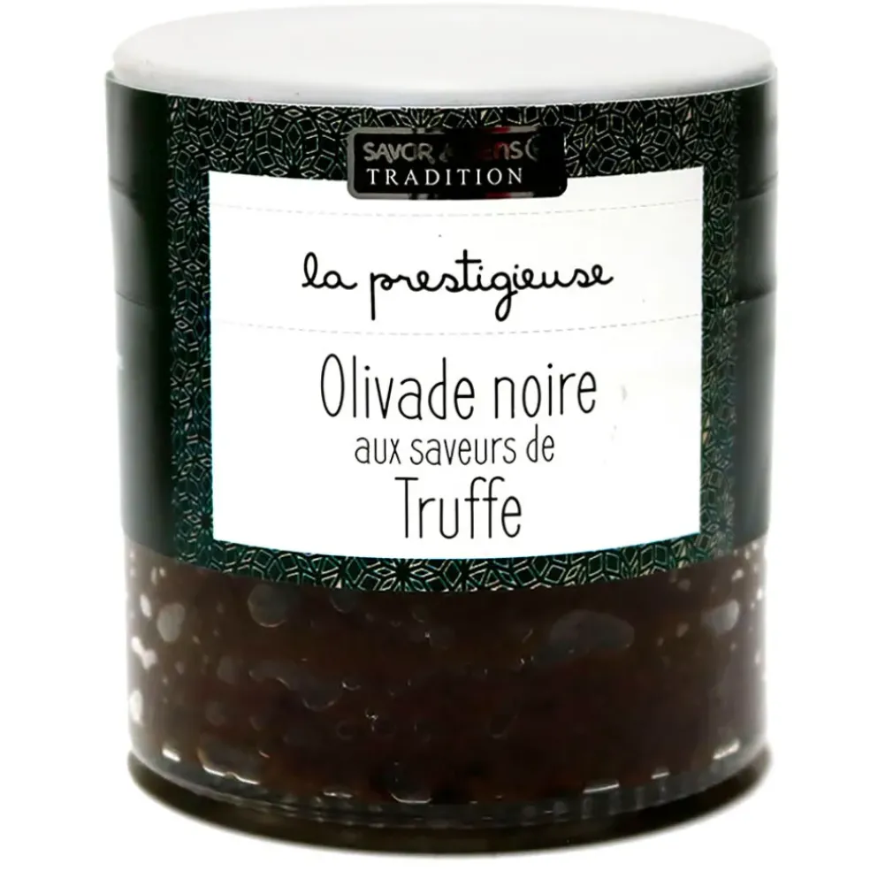 Olivade noire aux brisures de truffe noire