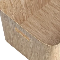 Panier en bois 40.6x30.5xh20.3cm