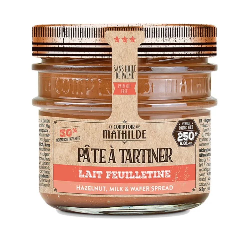 Pate à tartiner lait feuilletine 250g