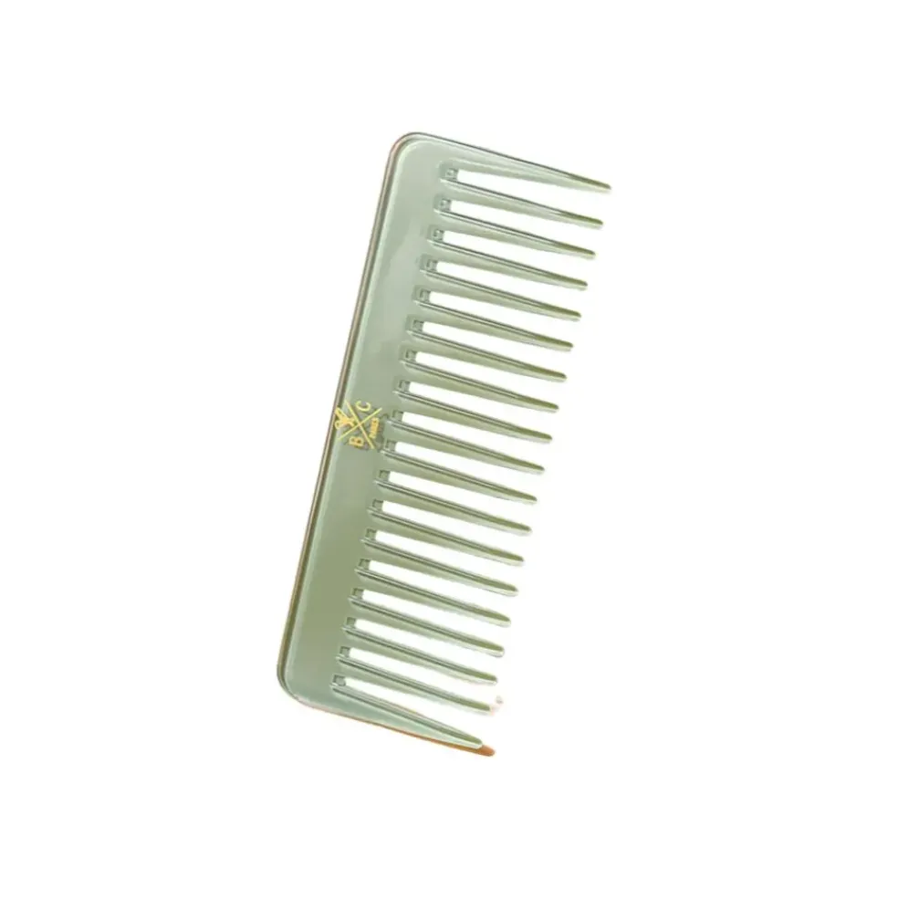 Peigne opaline vert d'eau