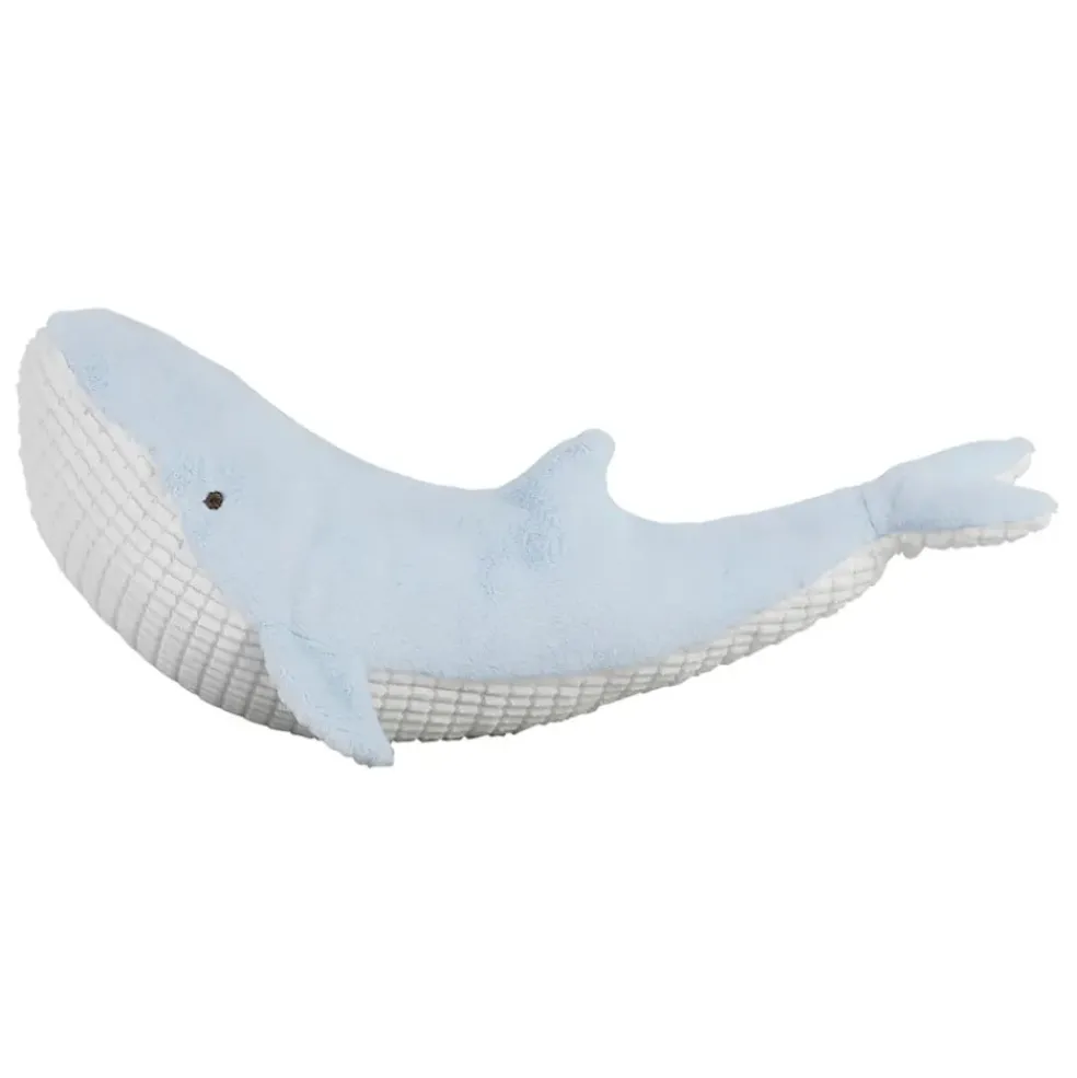 Peluche baleine en tissu bleu ciel - Eté A La Mer