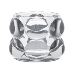 Photophore en verre transparent h6.5cm - Tanri