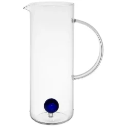Pichet balle en verre bleu 1l - Colorea